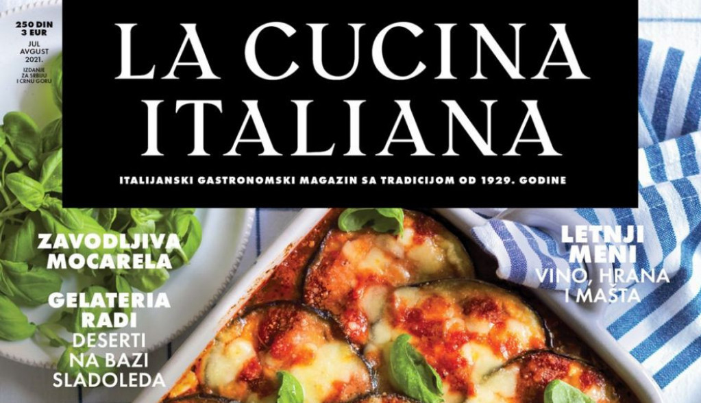 La Cucina Italiana - Nova i osvežena gastronomska biblija!