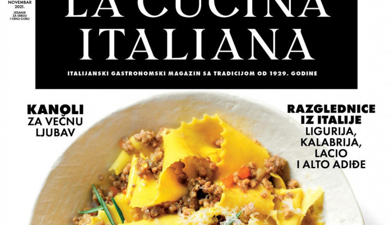 U prodaji je nova La Cucina Italiana! Najpopularniji gastronomski magazin u regionu!