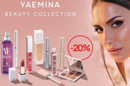 Yaemina Beauty, gde god da si ti: Cela kolekcija kozmetike Emine Jahović dostupna je online na Shoppster.com!
