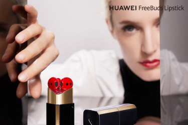 Huawei FreeBuds Lipstick – slušalice jedinstvenog dizajna: Lepota pretvorena u zvuk je savršen osmomartovski poklon
