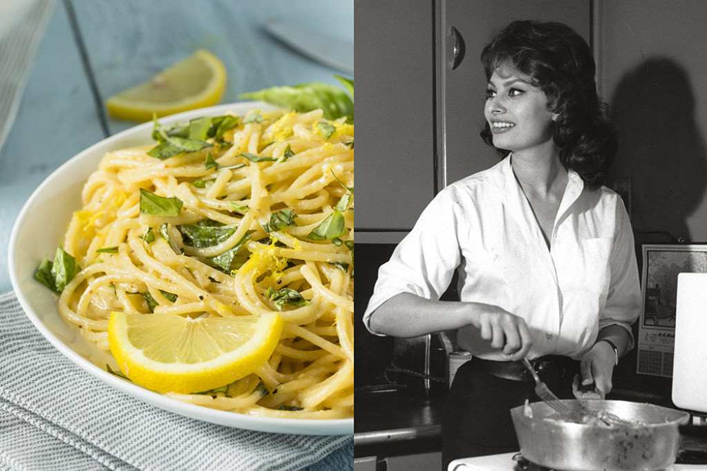 Radije bih jela pastu, nego nosila veličinu 0: Omiljeni recept Sofije Loren za kremaste špagete s limunom