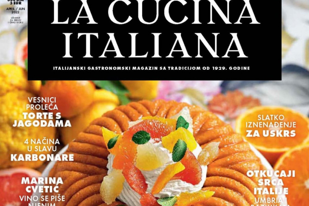 Novi broj magazina La Cucina Italiana je u prodaji