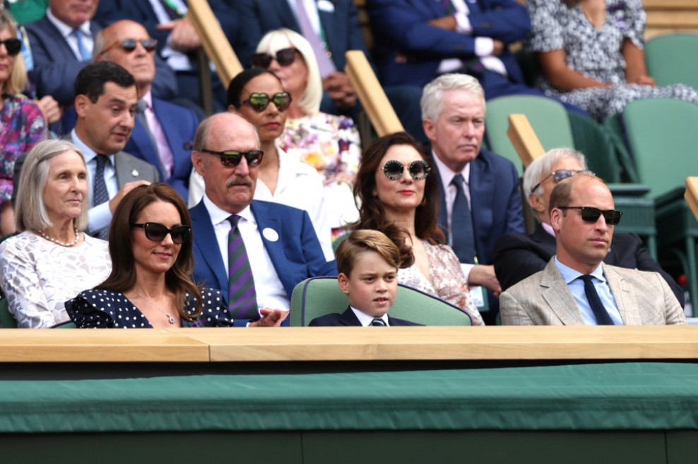 Prvi put na Vimbldonu: Princ Džordž oduševio teniske fanove! (foto)