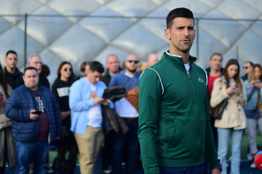 Novak Đoković okupio novinare, pa progovorio o kraju karijere: Ovo je odluka najboljeg tenisera sveta FOTO