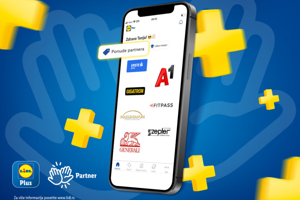 Sa Lidl Plusom popusti i kod partnera