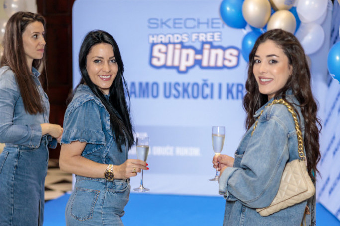 Održan Skechers Slip-Ins event u Belom Dvoru, predstavljena nova kolekcija patika sa "hands free" tehnologijom obuvanja