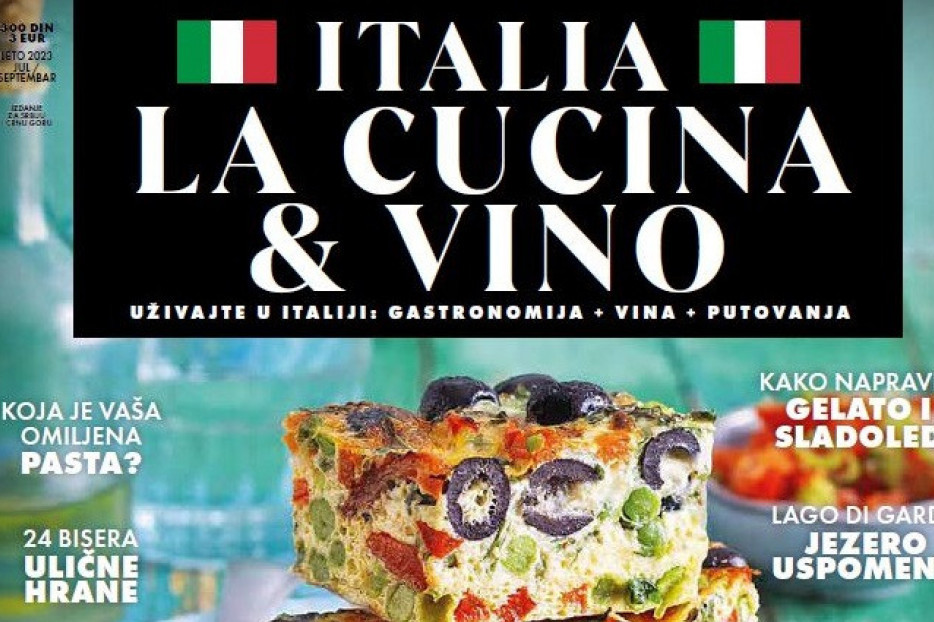 Novi broj magazina La Cucina & Vino je u prodaji