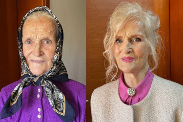 Da li verujete da je ovo ista žena? Pogledajte kako su šminka i frizura transformisale baka Miku (88) iz Ivanjice