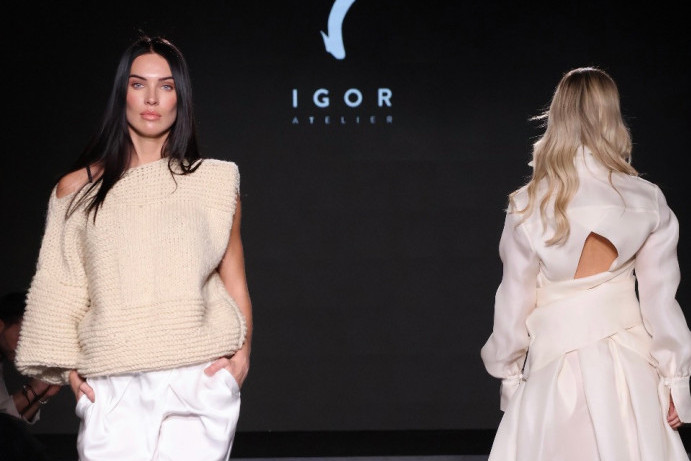 Zlatiborsko pletivo oduševilo Italijane: Igor Todorović predstavio kolekciju na Nedelji mode u Milanu