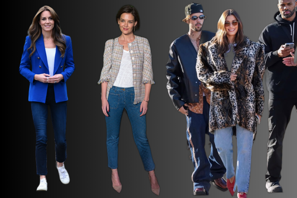 Kejt Midlton i Hejli Biber u farmerkama koje savršeno stoje svakoj ženi