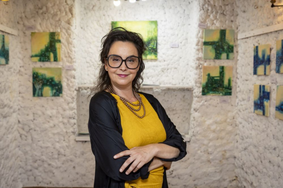 Katarina Žutić oduševila! Peta po redu izložba slika otvorena, Ceca Bojković ćerkina najveća podrška