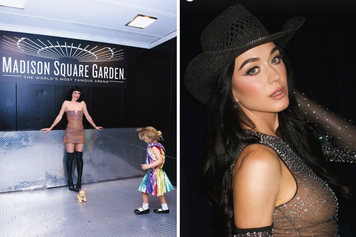 Kejti Peri sa ćerkom iza scene: Preslatki trenuci obeležili koncert u Njujorku (foto)