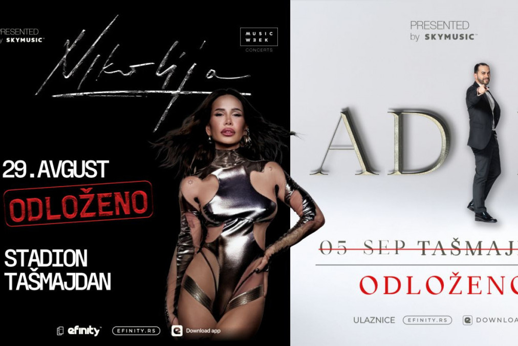 U vezi sa poslednjim izjavama SC Tašmajdan, kompanija Skymusic želi da razjasni okolnosti oko otkazivanja koncerata Nikolije i Adila