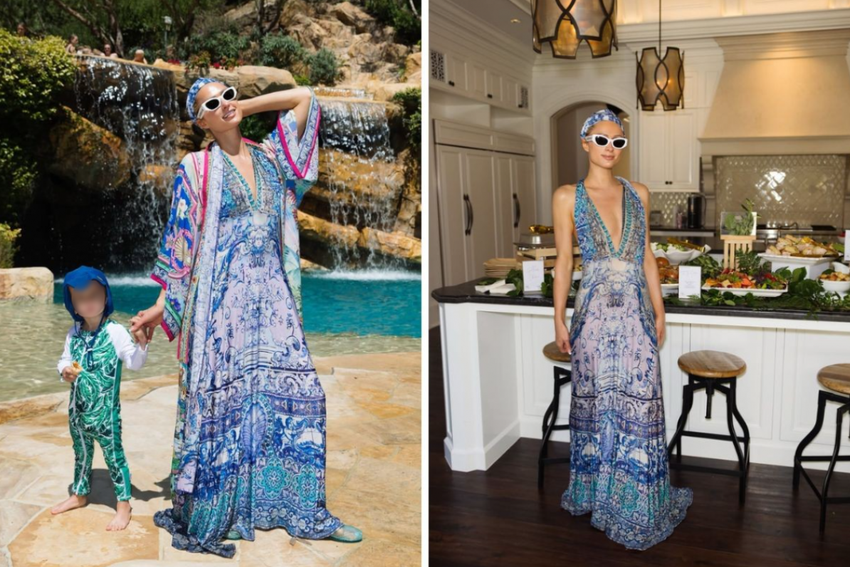 Paris Hilton u novom domu od 30 hiljada kvadrata raspalila roštilj, sin Feniks i ćerka London u centru pažnje