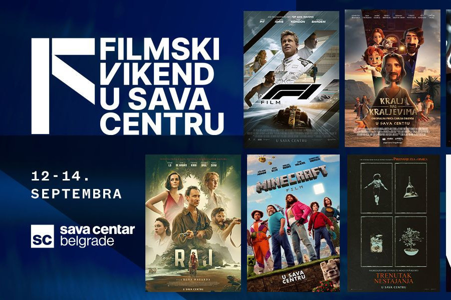 Plava dvorana donosi nezaboravan filmski vikend: Bioskopski spektakli na najvećem platnu u regionu