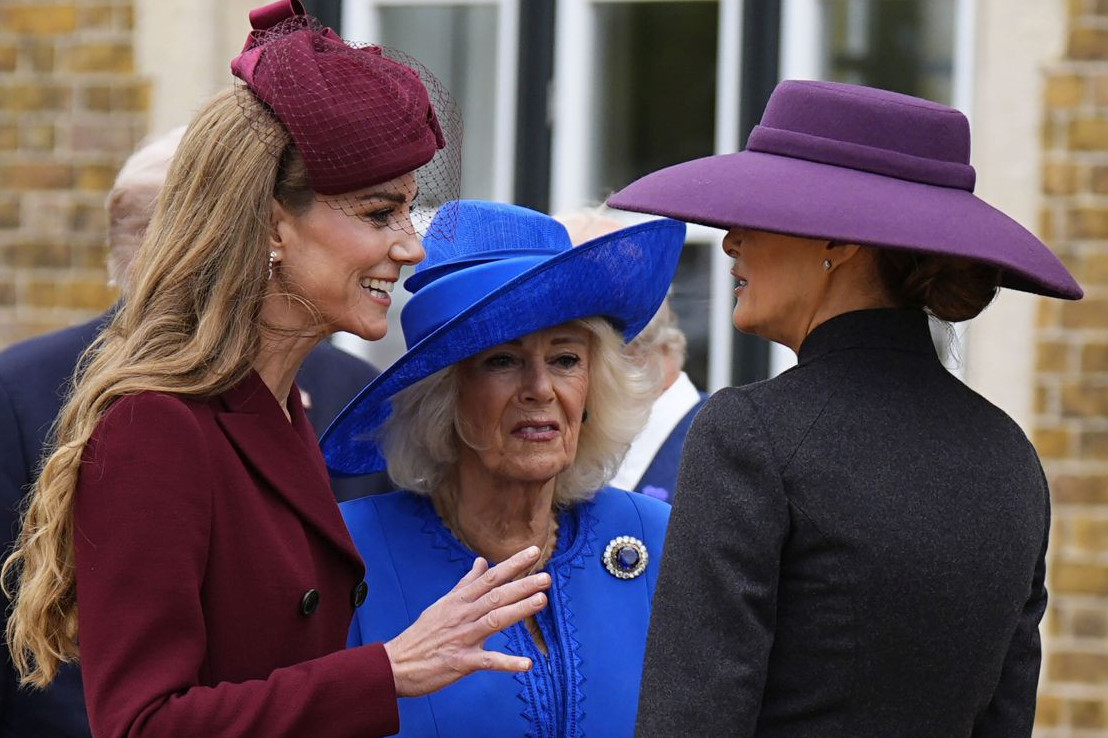 Kraljice stila i kraljica Engleske: Modni defile godine, Kejt i Melanija