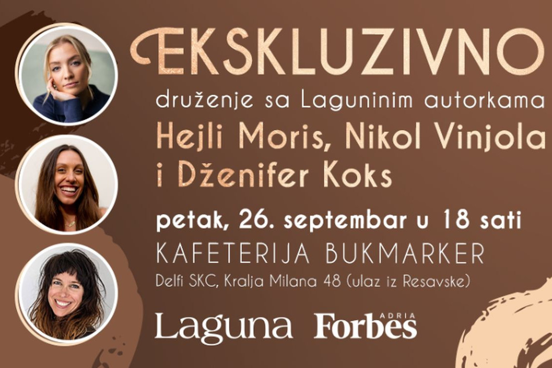 Ekskluzivno! Svetski poznate autorke u knjižari Delfi SKC 26. septembra