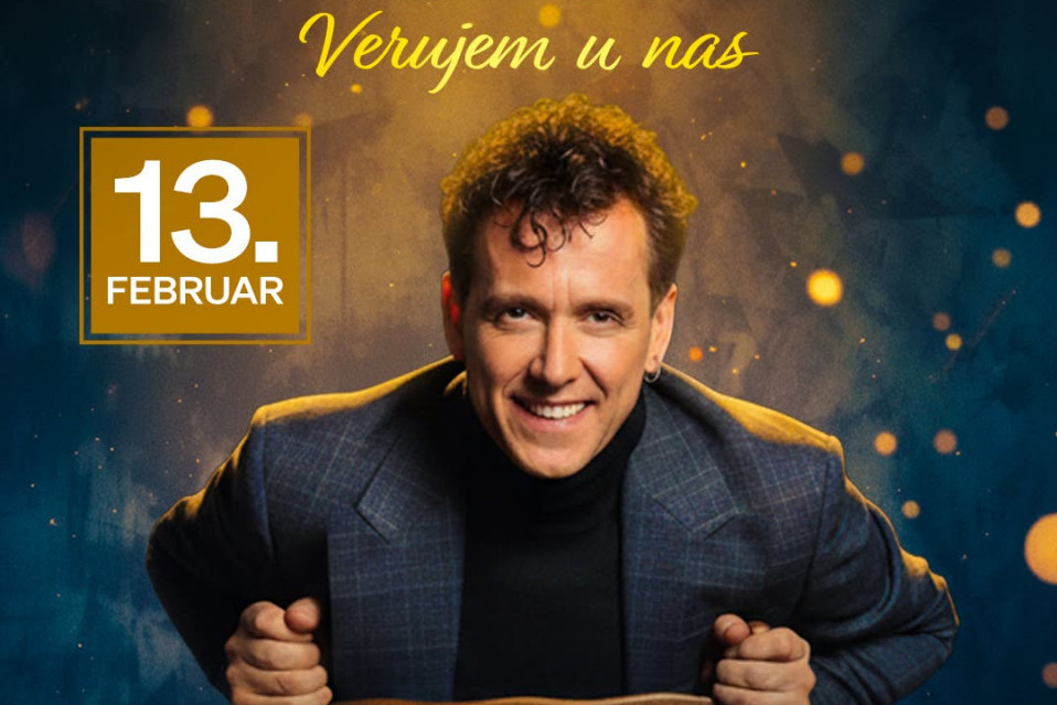 Sada već tradicionalno: Dženan Lončarević 13. februara u mts dvorani