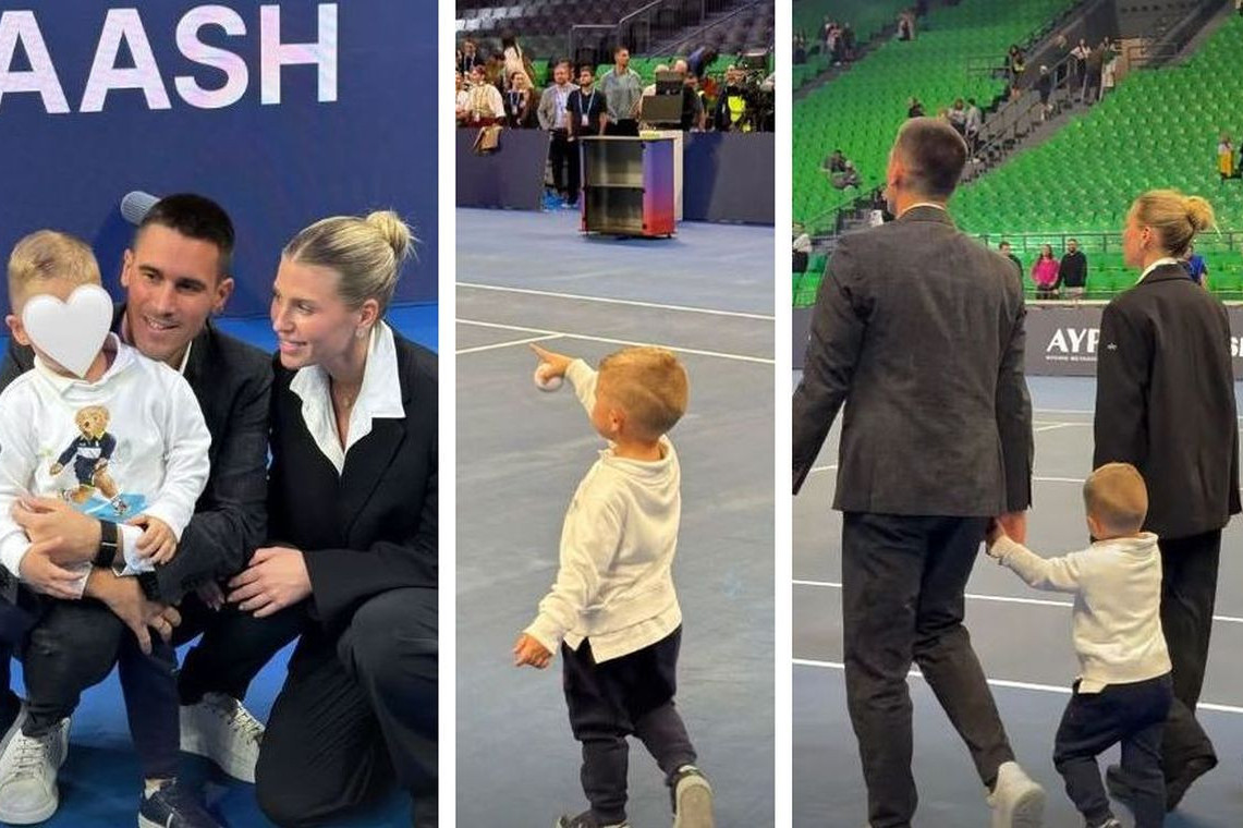 Novak Đoković je moj stric! Saškin i Đoletov sin oduševio u Atini