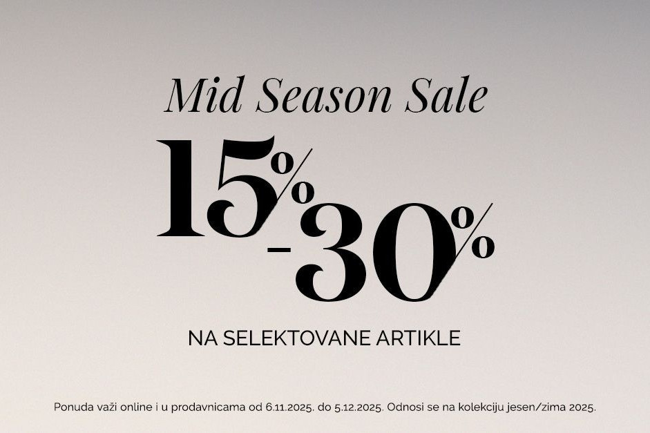 Nova sezona, novi stil: počelo je međusezonsko sniženje u XYZ Fashion Store-u