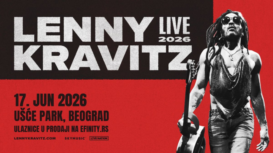 LENNY KRAVITZ sledeće godine u BEOGRADU – Koncert zakazan za 17. JUN NA UŠĆU, ULAZNICE dostupne OD DANAS!