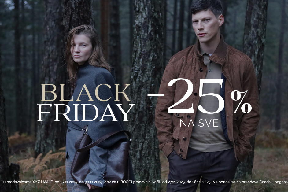 Premium BLACK FRIDAY u XYZ i Maje radnjama: popusti od 25% na najkvalitetnije brendove