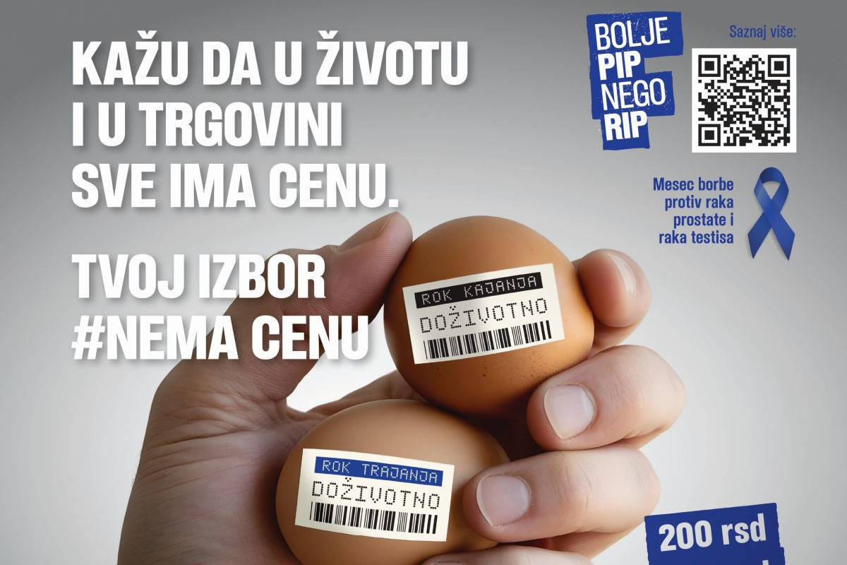 "Bolje PIP nego RIP": Hrabro, direktno i otvoreno o muškom zdravlju