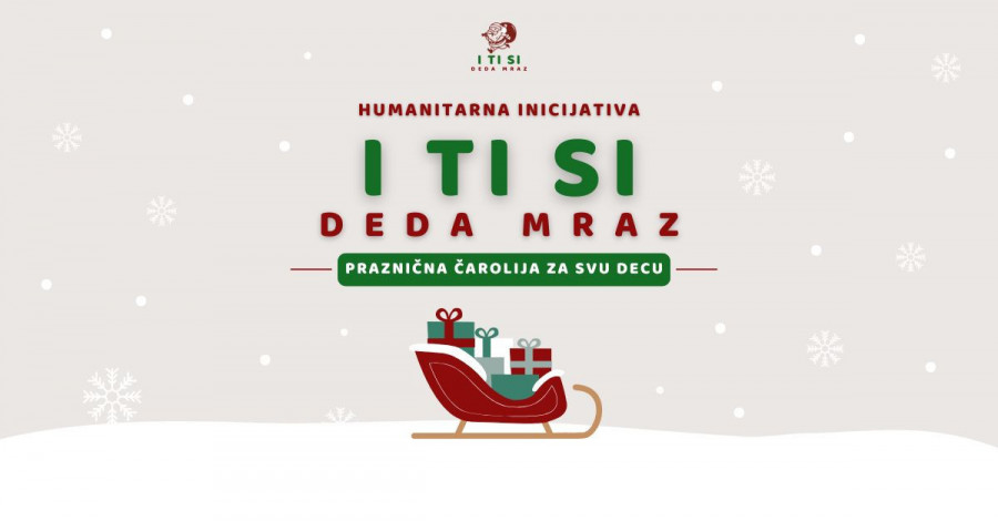 2.000 paketića za 2.000 dečjih osmeha širom Srbije: Počinje najveća novogodišnja humanitarna akcija kod nas "I ti si Deda Mraz“