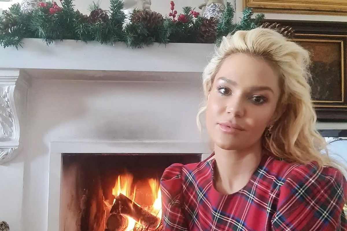 Praznični dom Lene Kovačević kao iz bajke: Spoj luksuza i novogodišnjeg duha