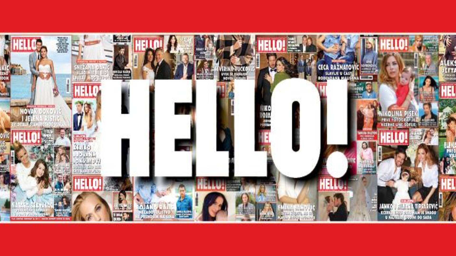 EKSKLUZIVNO: Samo u magazinu "Hello!" u broju od 22. septembra zvanične fotografije sa crkvenog venčanja i spektakularnog svadbenog veselja Željka i Jovane Joksimović, kao i intervju sa mladencima